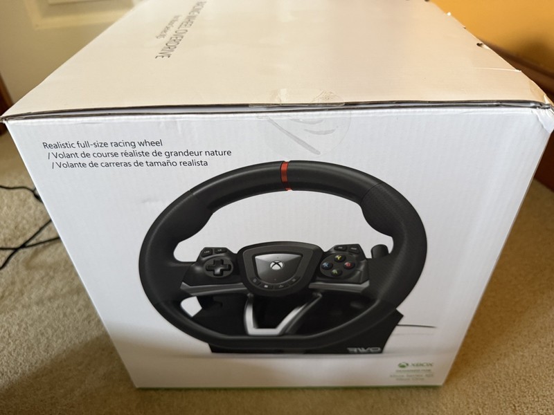 Hori Racing Wheel Overdrive Controller and Pedals Set for Xbox
