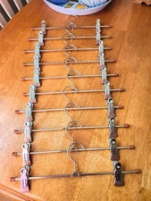 MAWA Silhouette Non-Slip Carbon Steel Hangers - Closet Organizers - Copper - Ten