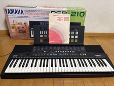 Yamaha PSR-210 61-Key Digital Keyboard w/ Music Stand Adapter Cover Bag Used