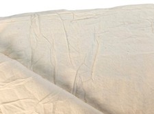 Natural Cotton Quilting Batting Sewing Fill 40x60 Inch Lightweight White Interfa