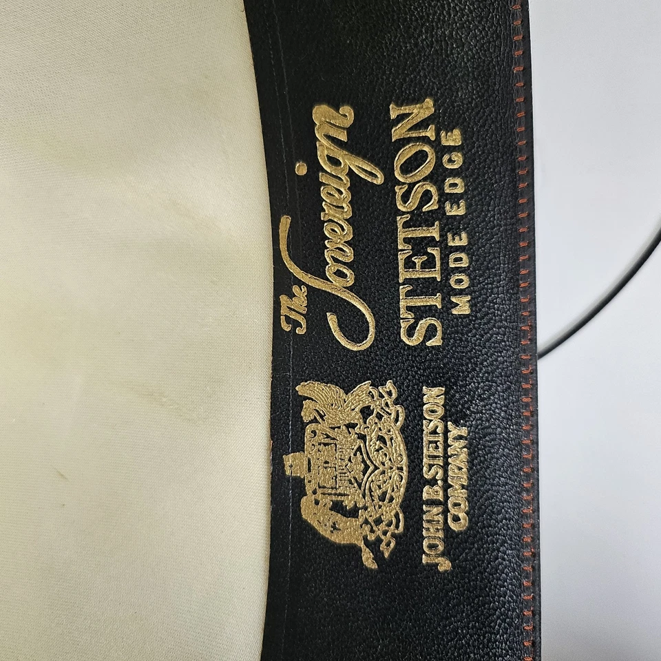 Vintage 1960s Stetson Grey Fedora - Image 4 of 4