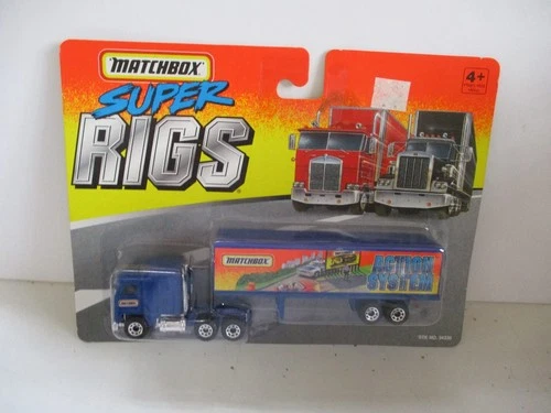 Matchbox Thailand Convoy Kenworth Box Truck "Action System", blistercard