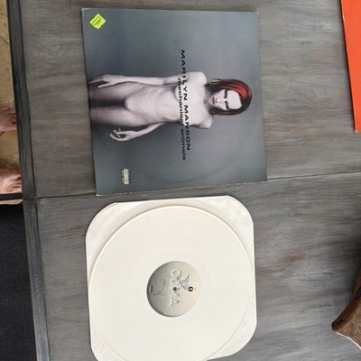Marilyn Manson Mechanical Animals 1998 Vinyl  WHITE ALBUM ONLY  MISSING BLUE