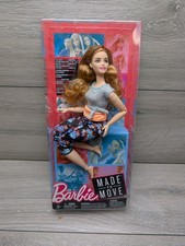 Barbie Made to Move Ultimate Posable Articulated Jointed Curvy Doll - New