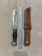 Pre War Remington UMC Model RH36 Knife with Original Sheath RH 36