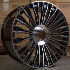 20" maybach bp  alloy wheels mercedes e s amg cls sl class staggered + tyres