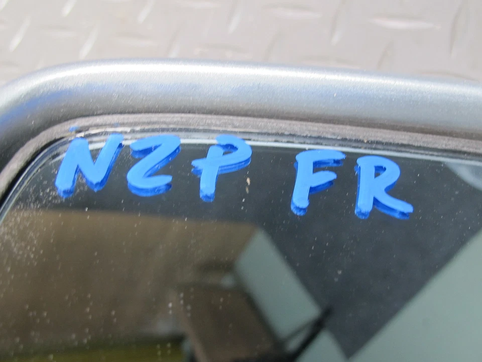 90-96 NISSAN Z32 300ZX CUPÉ PUERTA DERECHA ESPEJO RETROVISOR ELÉCTRICO VISTA LATERAL TÉRMICO PLATEADO OEM Foto 2 de 4