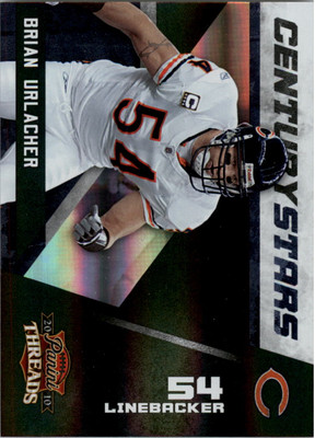 2010 Panini Threads Century Stars Holofoil #21 Brian Urlacher 070/100 - NM-MT