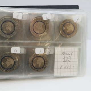 Sammlung Polymer Münzen 35 x 5 € 5 x 10 € 2016 2021 A/D/F/G/J im Album