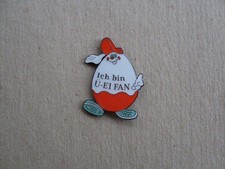 Werbeartikel &Uuml;-Ei Pin .   "Ich bin &Uuml;-Ei  FAN"