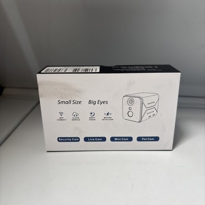 JAVISCAM Small Size Big Eyes Mini Camera Security Baby Live 4K FCC ID: 2A5FR-H5