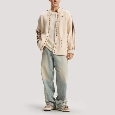 Adidas Originals Chinese New Year FW25 Knit Jacket KR5065 Unisex