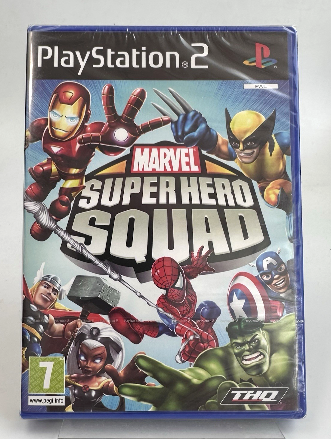 PS2 Marvel Super Hero Squad (2009) UK Pal, Brand New & Sony Factory Sealed
