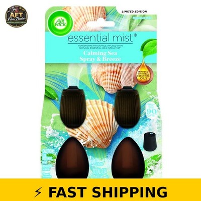 Air Wick Essential Mist Oil Diffuser Refills - Calming Sea Spray & Breeze