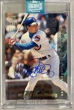 2024 Topps Archives Signature Series Baseball #331 Ryne Sandberg Auto 1/1
