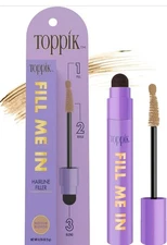 Toppik (2-PACK) FILL ME IN Hairline Filler Root Touchup MEDIUM BLONDE 0.176oz ea