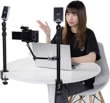 onn Desk / Table Mount for Auxiliary Arm for Streaming and Mounting
