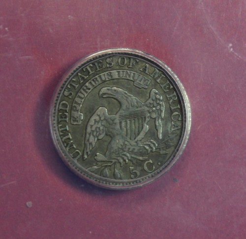 1831 CAPPED BUST HALF DIME ANACS VF25 - Picture 4 of 4