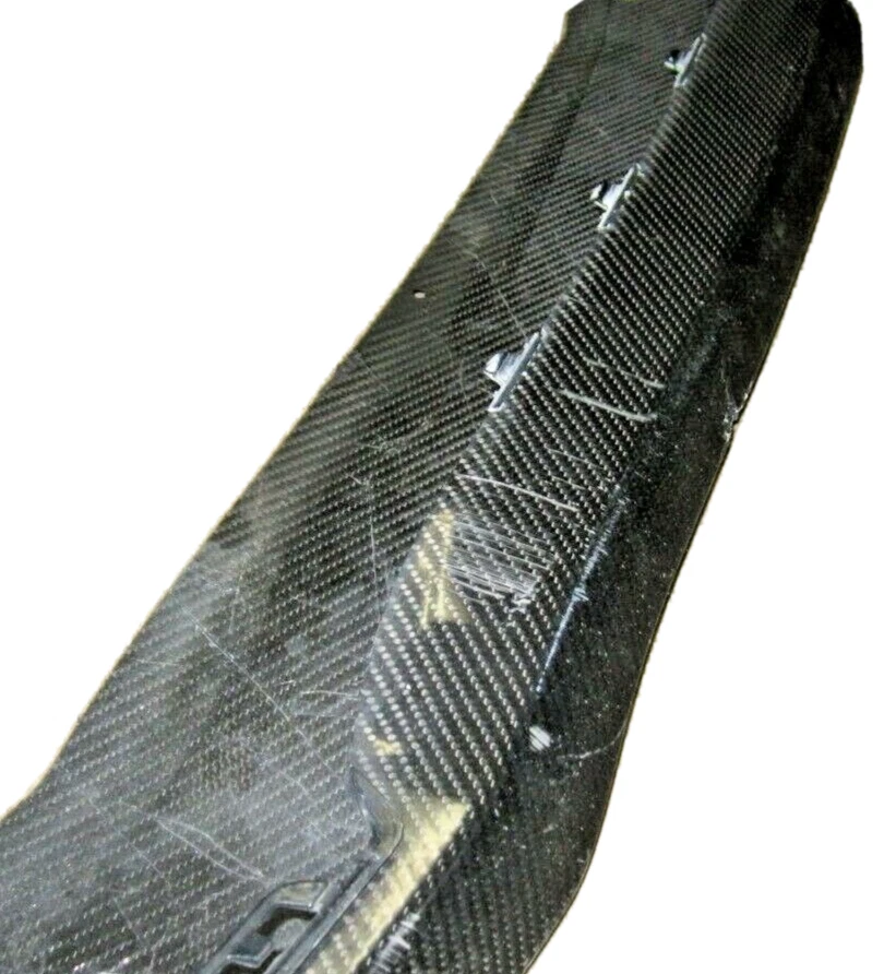 2014-16 Mercedes-Benz CLA 45 AMG Carbon Fiber Bumper Lip Molding Genuine OEM⭐W5⭐ - Image 3 of 4