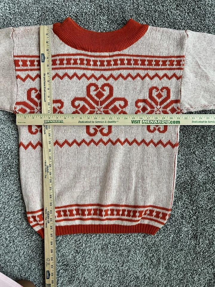 Suéter Together Para Mujer Talla Grande Multicolor Mezcla Geométrica Lana Años 80’s Vintage Foto 4 de 4