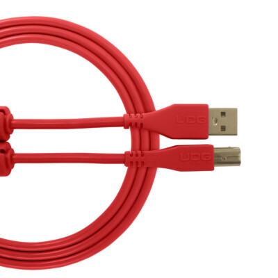 UDG - Ultimate Audio Cable USB 2.0 A-B Straight 1m Red