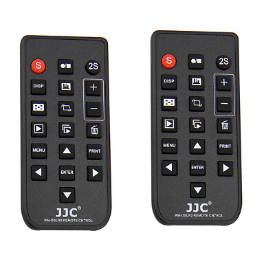 2 x JJC RM-DSLR2 Remote Control Sony a7S III a6500 a6400  a6300 a6000 a7 III IV