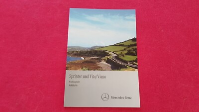Original Mercedes service booklet/maintenance booklet for Sprinter & Vito/Viano new!!!