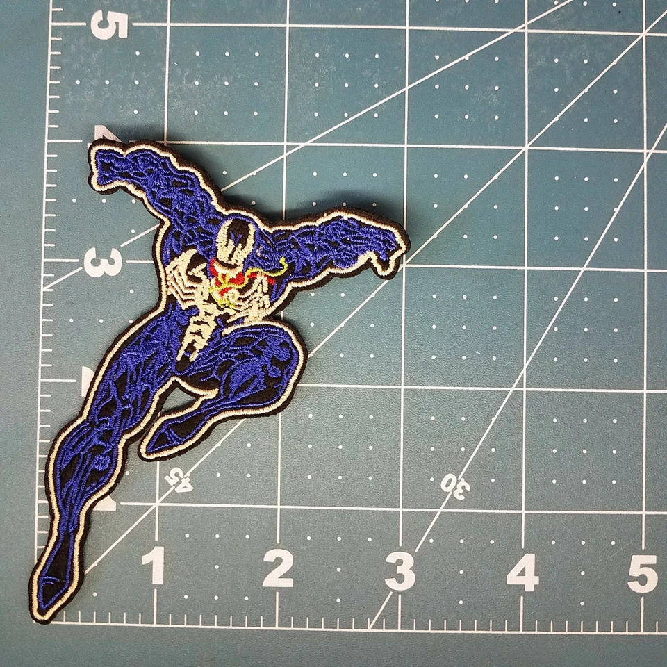 Spider-man Venom Figure  Patch 4  inches tall - Image 2 of 3