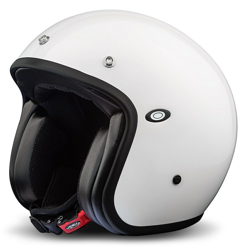 Casco Jet Vintage Premier Classic bianco Taglia M