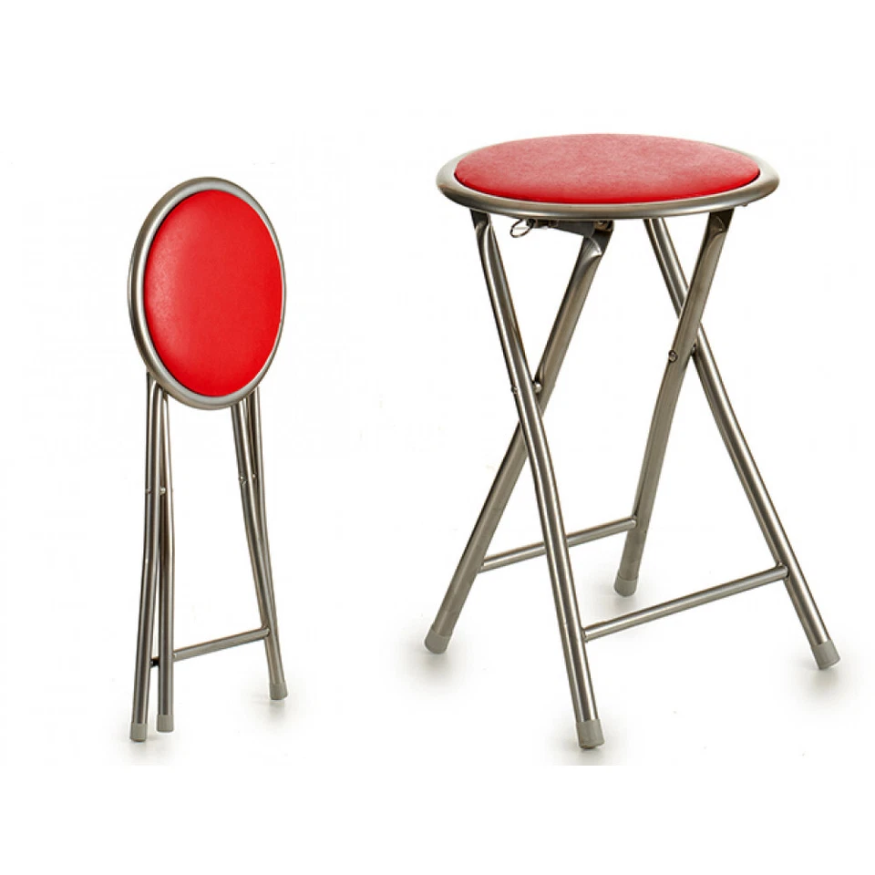 Klapphocker Klappstuhl Sitzhocker Hocker Stuhl klappbar rund - Bild 2 von 2