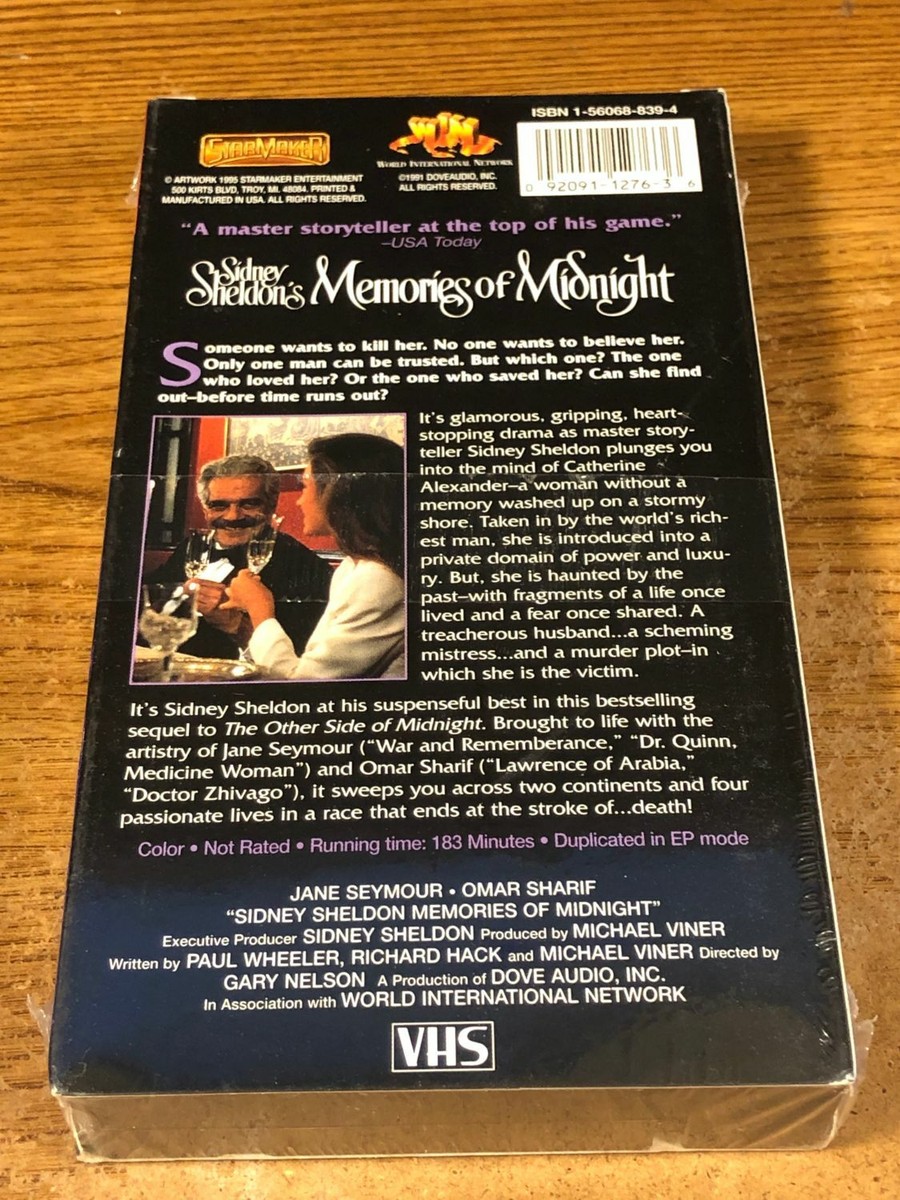 ミュージック AFTER IMAGE Memories VHS Memories Of Midnight VHS VCR Video Tape Sealed Movie Jane Seymour
