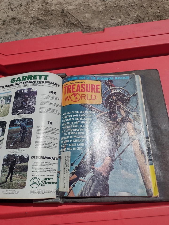 LONG JOHN LATHAM'S TREASURE WORLD MAGAZINE, LOT OF 1, 1975 Foto 2 de 4