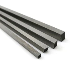 Metal Rods DIY Steel Square Bar Flat Solid 2x2 3x3/4x4/5x5-10x10mm Length 200mm 