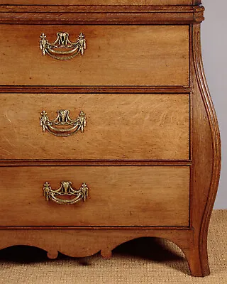 Buy Large Antique Dutch Oak Linen Cupboard Wardrobe C.1780
