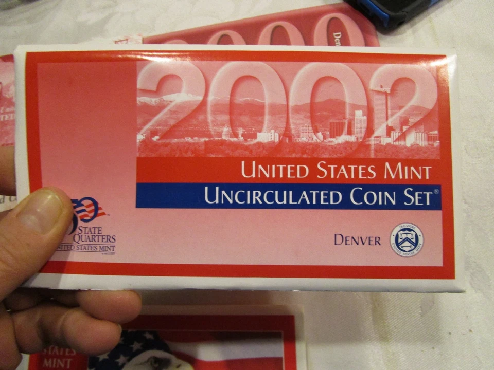 1999 - 2003 US United states Coin Sets state quarters Denver - EZR - Image 3 of 4