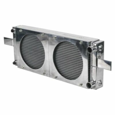Koyo RH249525 53mm Universal Pocket Radiator - Two Row Core; For Honda