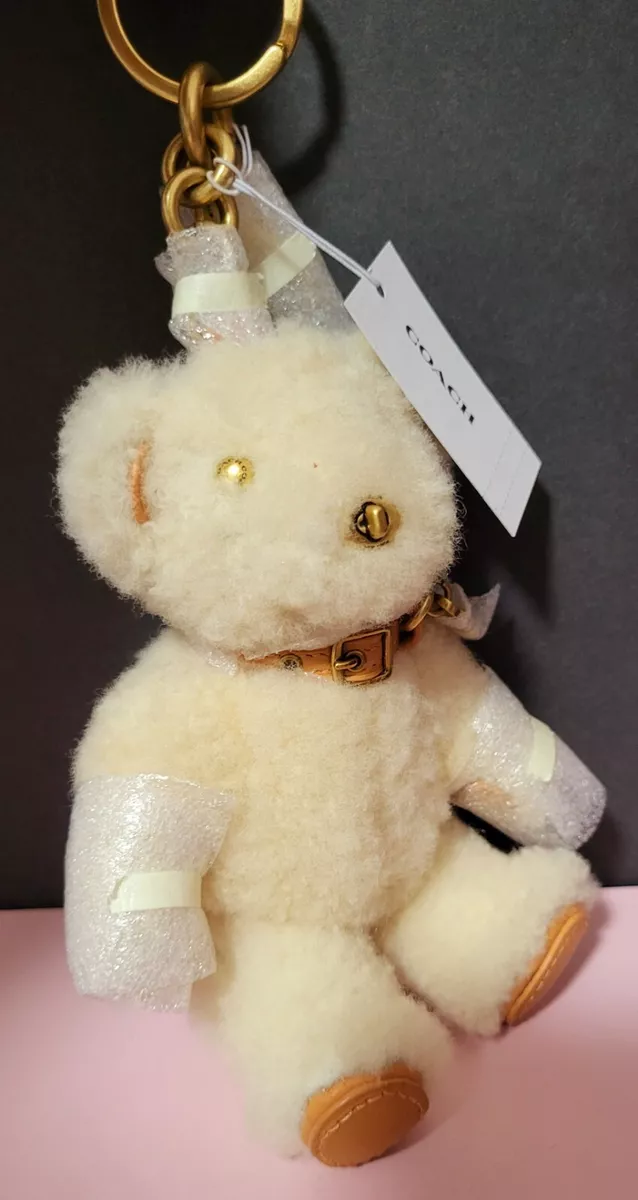 Coach bear charm outlet