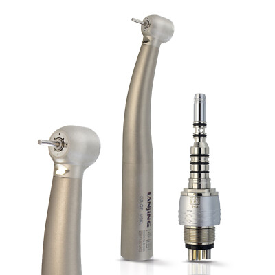 Titanium Dental Fiber Optic Handpiece High Speed KaVo MULTIflex Coupler 6 Pin