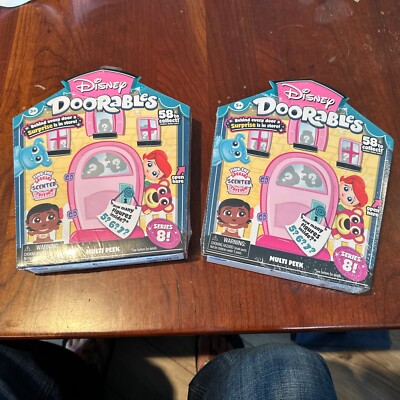 Lot Of 2 Disney DOORABLES Multi Peek Series 8 New
