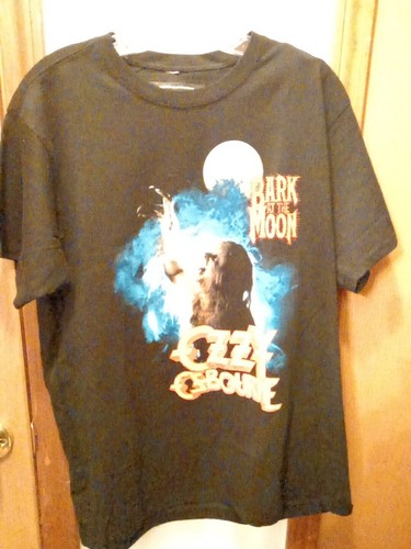 Ozzy Osbourne Music Bark at The Moon Album Cover Mens Short Sleeve T Shirt