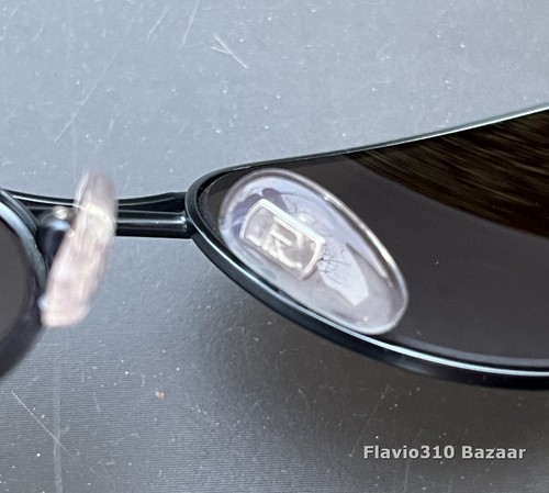 New Authentic VUARNET Pouilloux 068 Blue Metal Sunglasses - Made in France - Picture 7 of 14