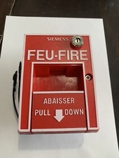 SIEMENS HMS-2S INTELLIGENT PULL STATION - Fire Alarm Part