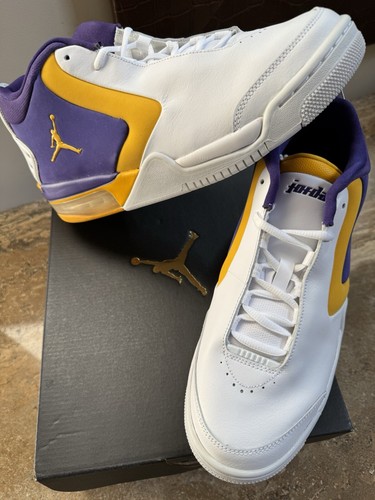 Size 10 - Jordan Big Fund Lakers. Brand New. Authentic And All Original. - Picture 4 of 22