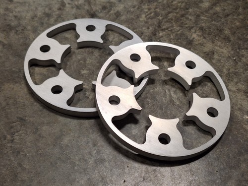 GR COROLLA LIGHTWEIGHT 5 X 114.3 WHEEL SPACER SET OF TWO, 3/8" THICK - Picture 2 of 6