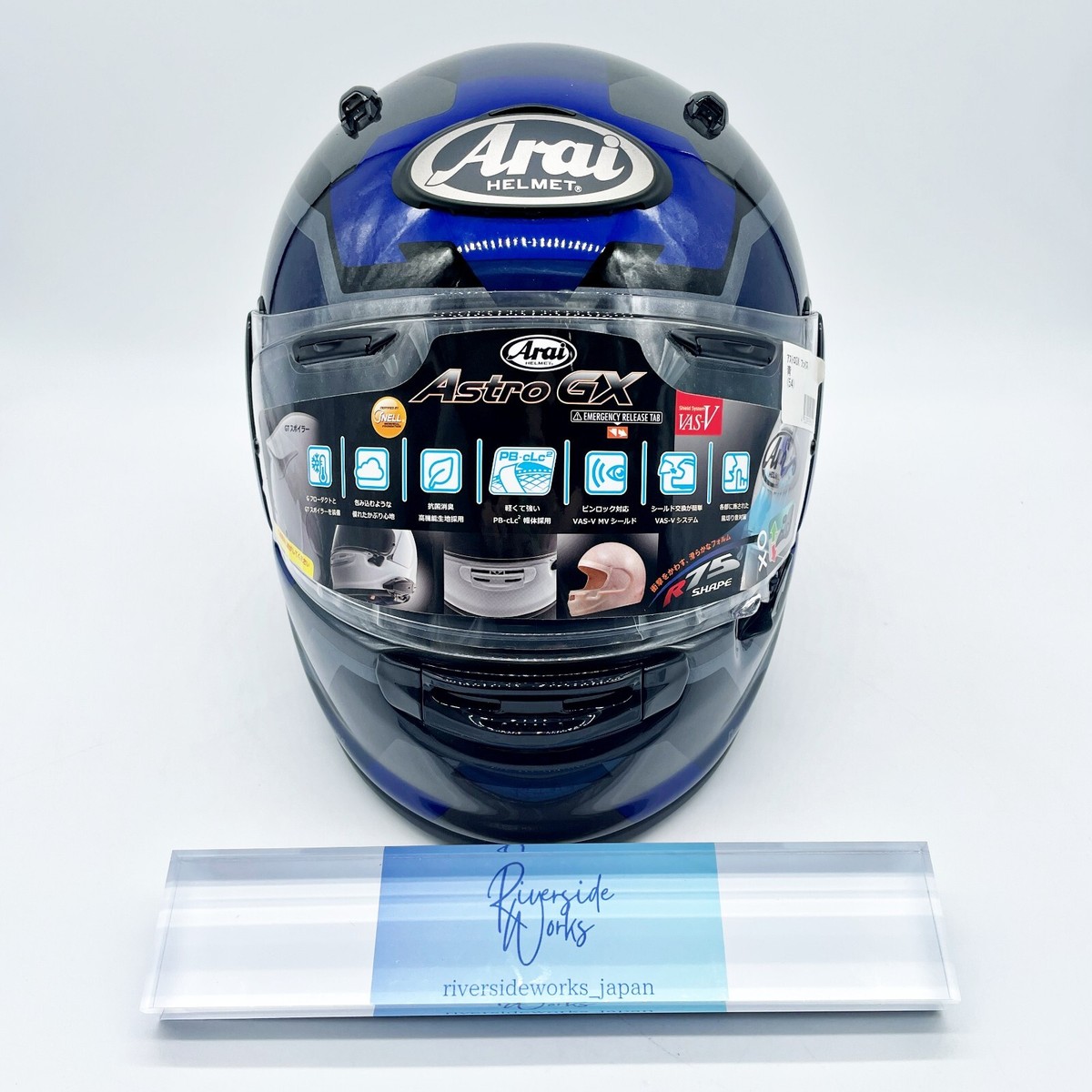 Arai Full face helmet Contour-X Japan ASTRO-GX Face Blue Size XL