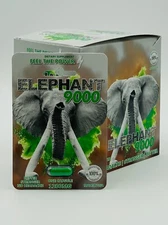 Elephant 9000 Pill Male Sexual Enhancer 1200mg / 25pc A Box / FEEL THE POWER
