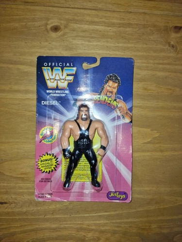 WWF WWE Bend-Ems MOC Diesel Kevin Nash...