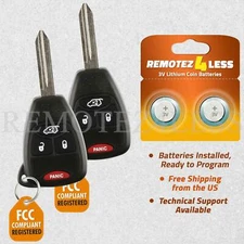 2 For 2007 2008 2009 - Chrysler Aspen PT Cruiser Keyless Car Remote Key Fob