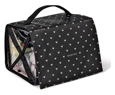 Mary Kay Travel Roll Up Bag - Black w/ Pink Hearts Hanging Organizer Cosmetic