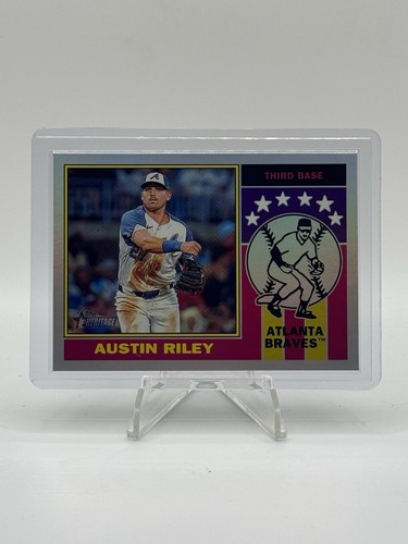 Austin Riley [Holographic] #76PI-6 card